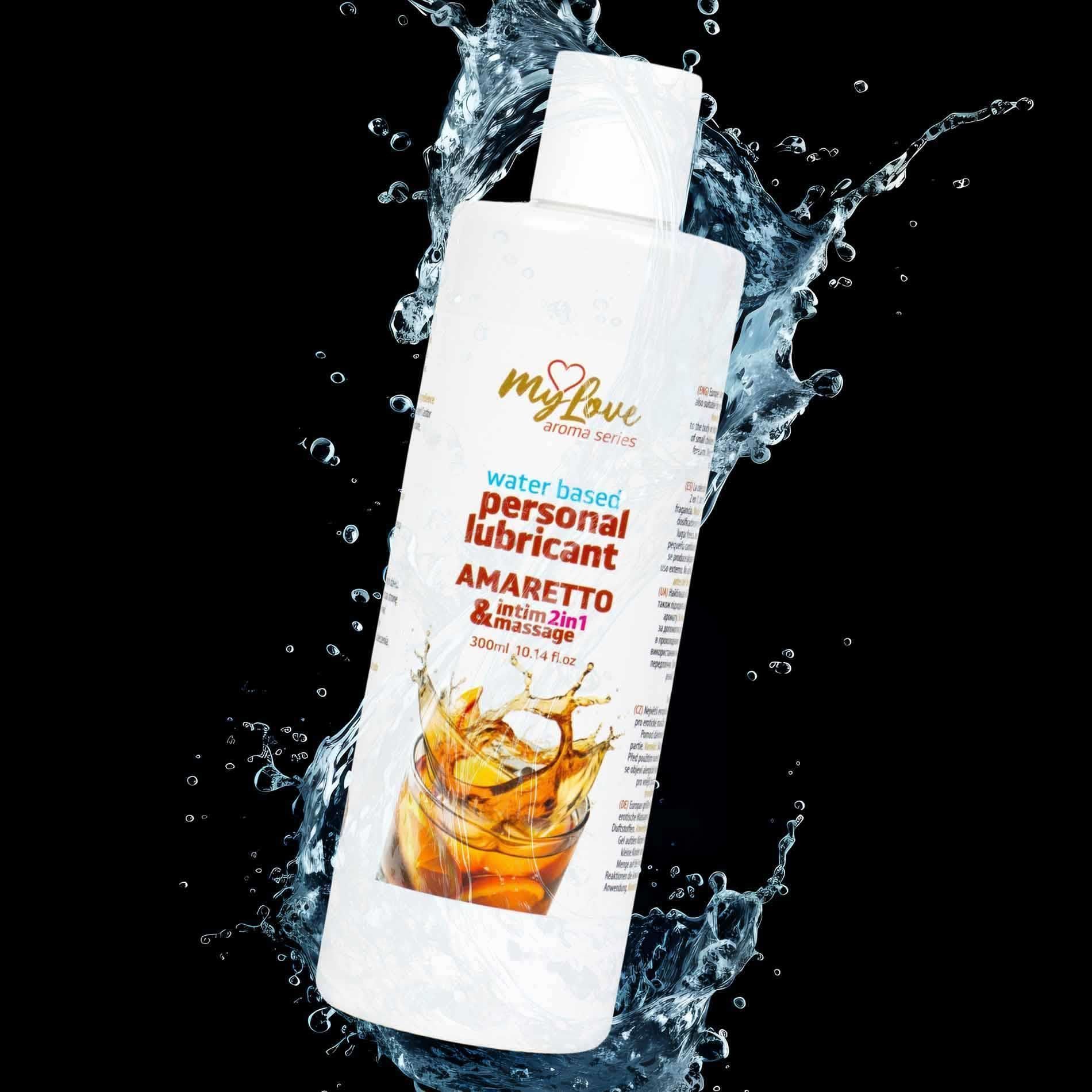 Lubrykant MyLove Aroma Series Intim&Massage 2in1 Amaretto, 300 ml