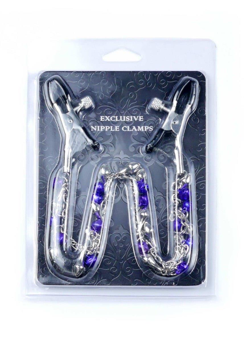 Зажимы для сосков Fetish B-Series Exclusive Nipple Clamps No.2 (серебристый)