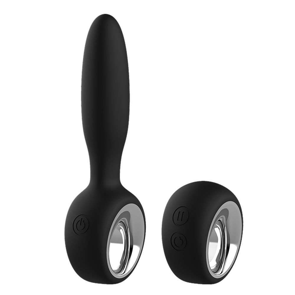 Korek analny Dream Toys Crius Remote Plug, 15 cm (czarny)