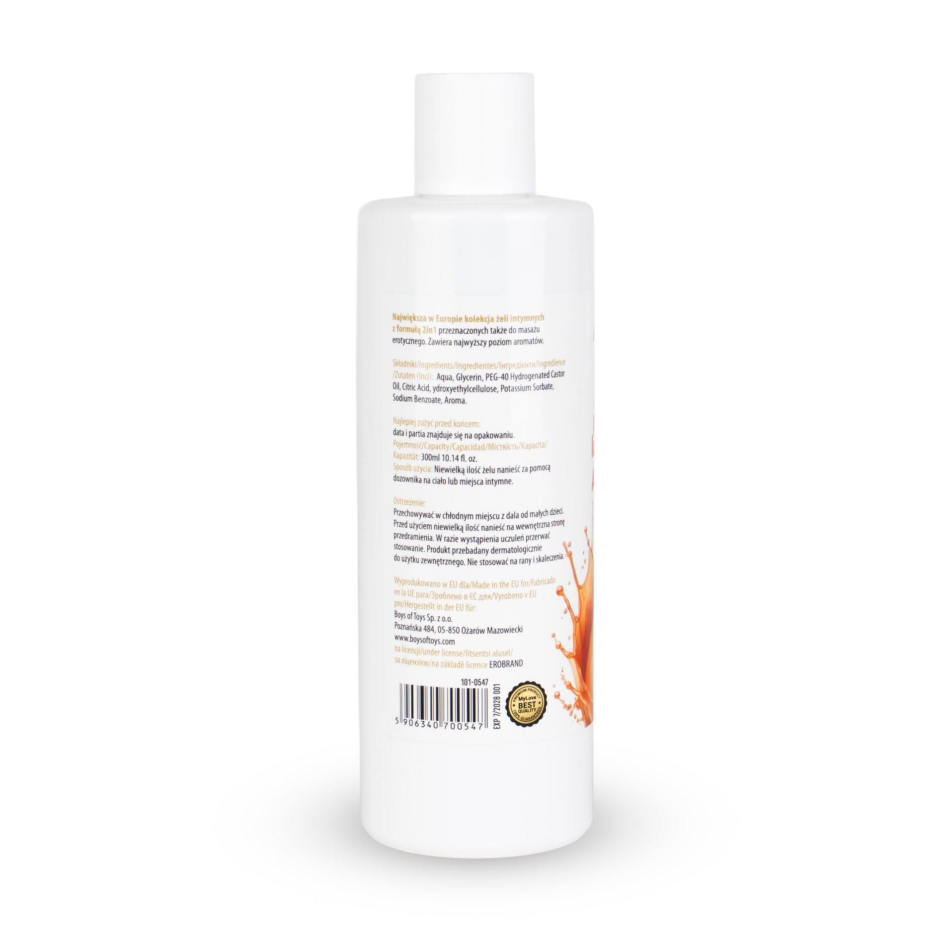 Lubrykant MyLove Aroma Series Intim&Massage 2in1 Apricot, 300 ml