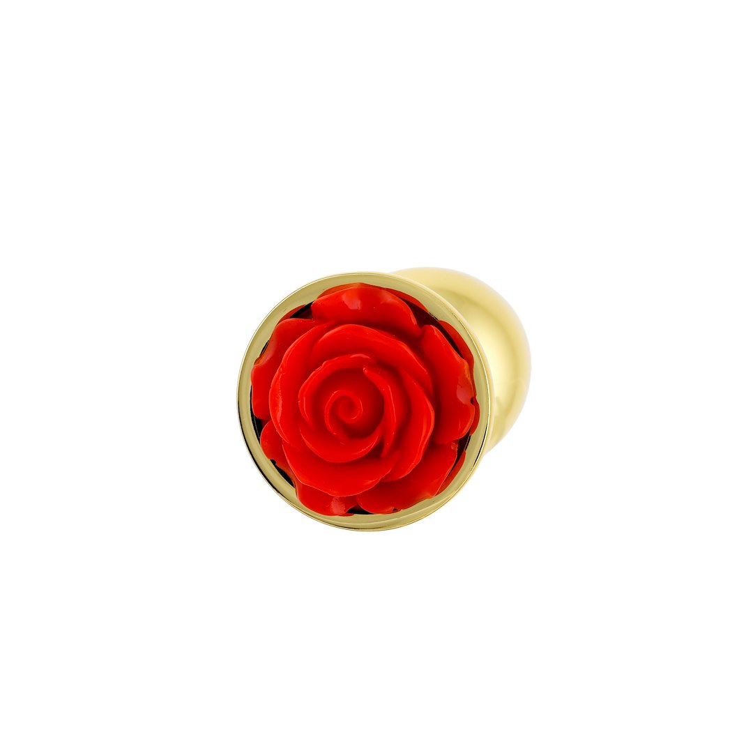 Korek analny Simply Pleasure S, 7 cm (czerwony)