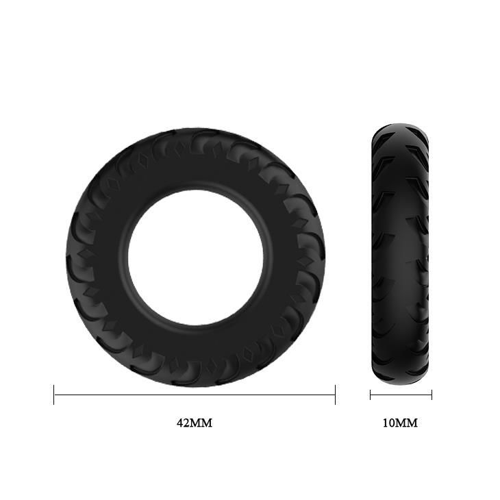 Ерекційні кільця Titan Cock Ring Set, 3 шт (чорний)