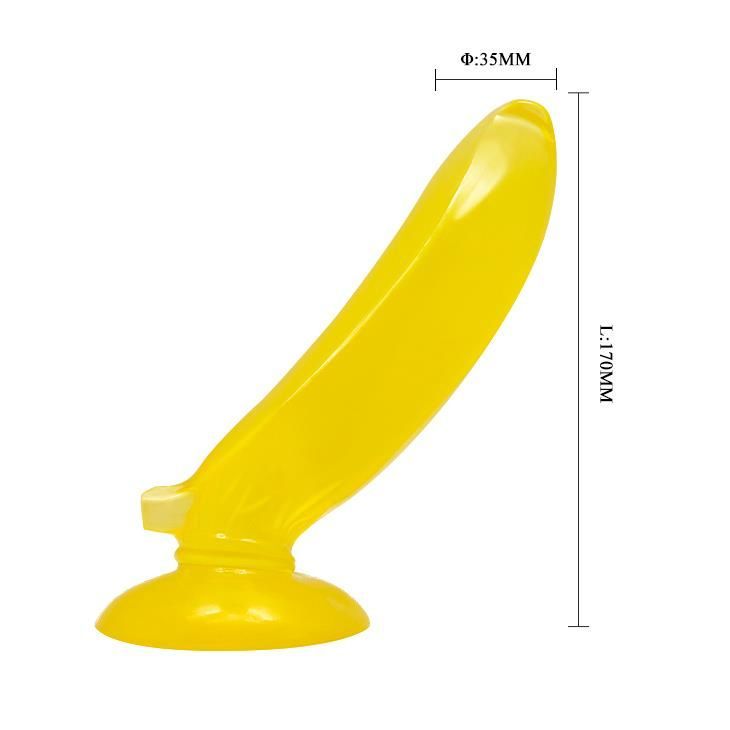 Фаллоимитатор Baile Passionate Fruit, 17 см (желтый)