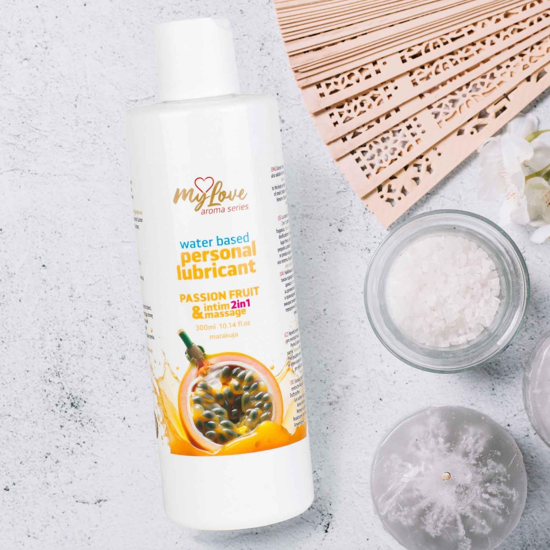 Лубрикант MyLove Aroma Series Intim&Massage 2in1 Passion Fruit, 300 мл