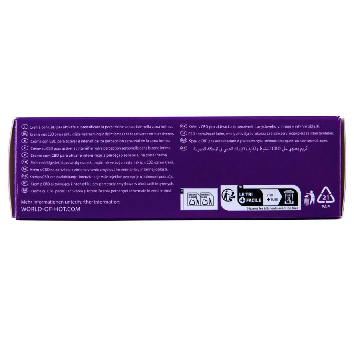 Krem stymulujący Hot V-Activ Vulva Cream CBD, 50 ml
