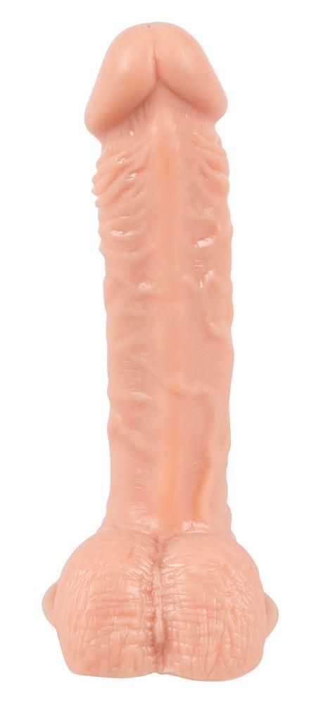 Фаллоимитатор European Lover Medium, 20 см (телесный)