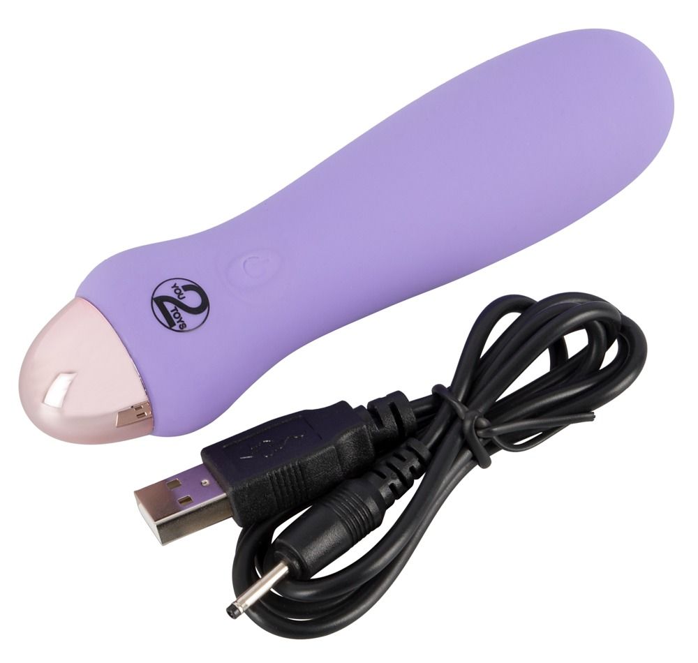Вибратор Cuties Mini Vibrator, 12,5 см (фиолетовый)
