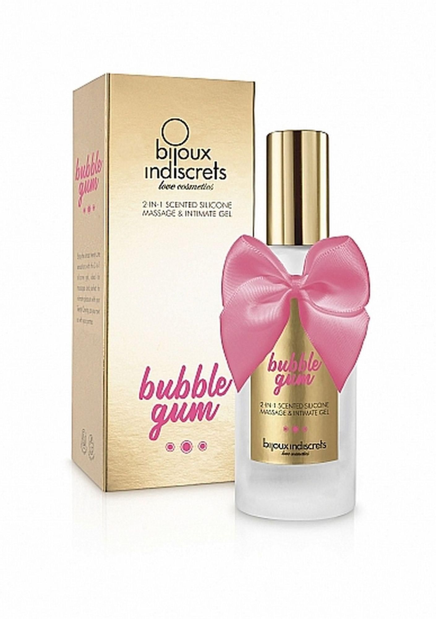 Лубрикант на силиконовой основе Bijoux Indiscrets Bubblegum 2 in 1, 100 мл