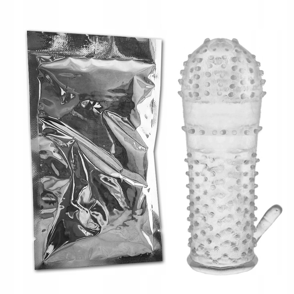 Fetish Provoke Clear Power N04 - Nakładka na penisa, Przezroczysty, 11 cm, One size