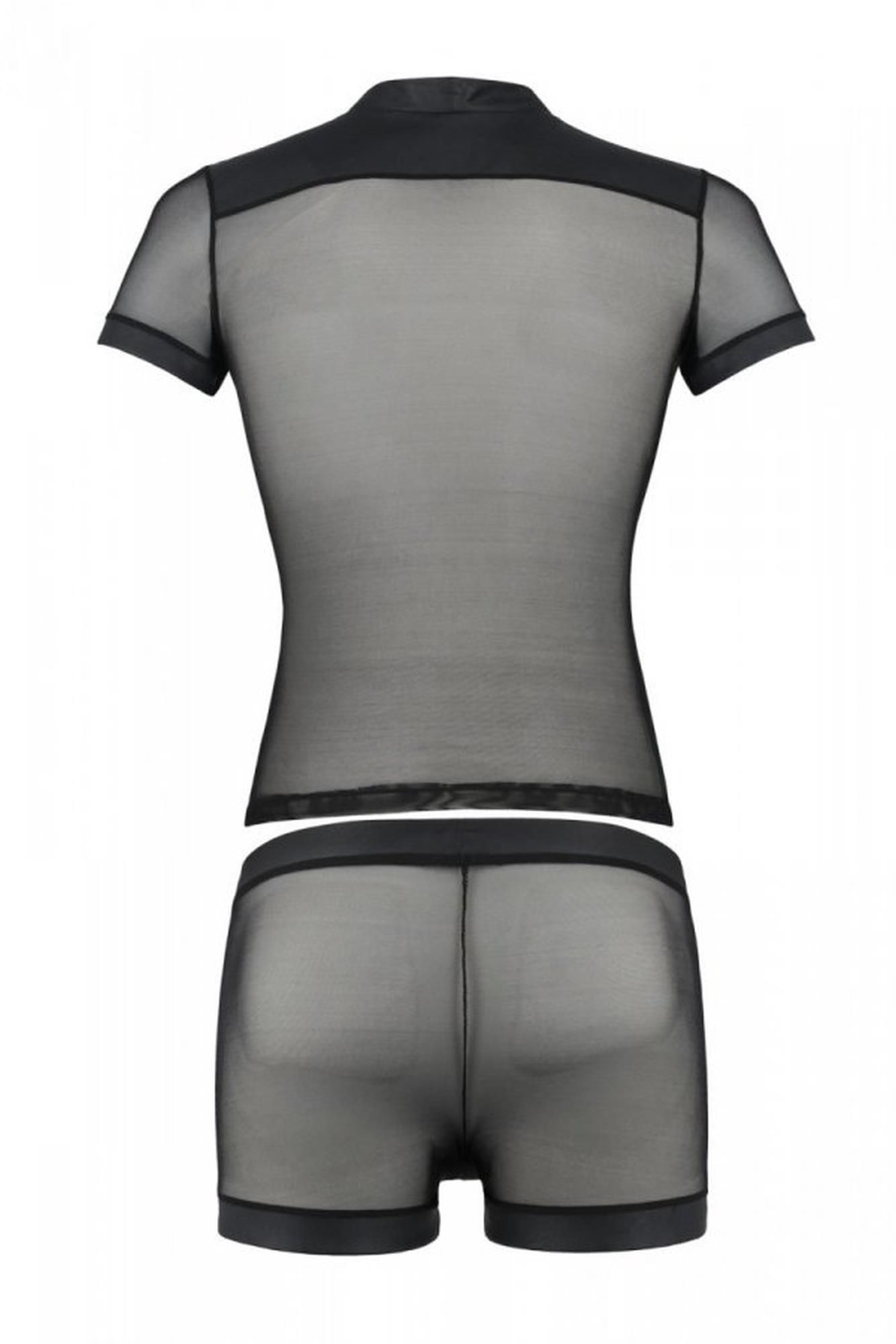 Seksowny zestaw dla mężczyzn Passion 052 SET MICHAEL, L/XL (czarny)