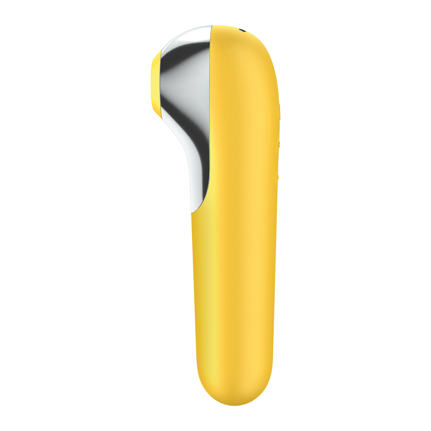 Вакуумный стимулятор клитора с вибрацией Satisfyer Dual Love (желтый)