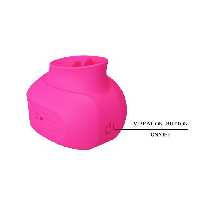 Вибратор для клитора Pretty Love Estelle, 4,2 см (розовый)