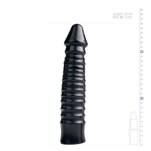 Фаллоимитатор All Black Bernhard, 26 см (черный)