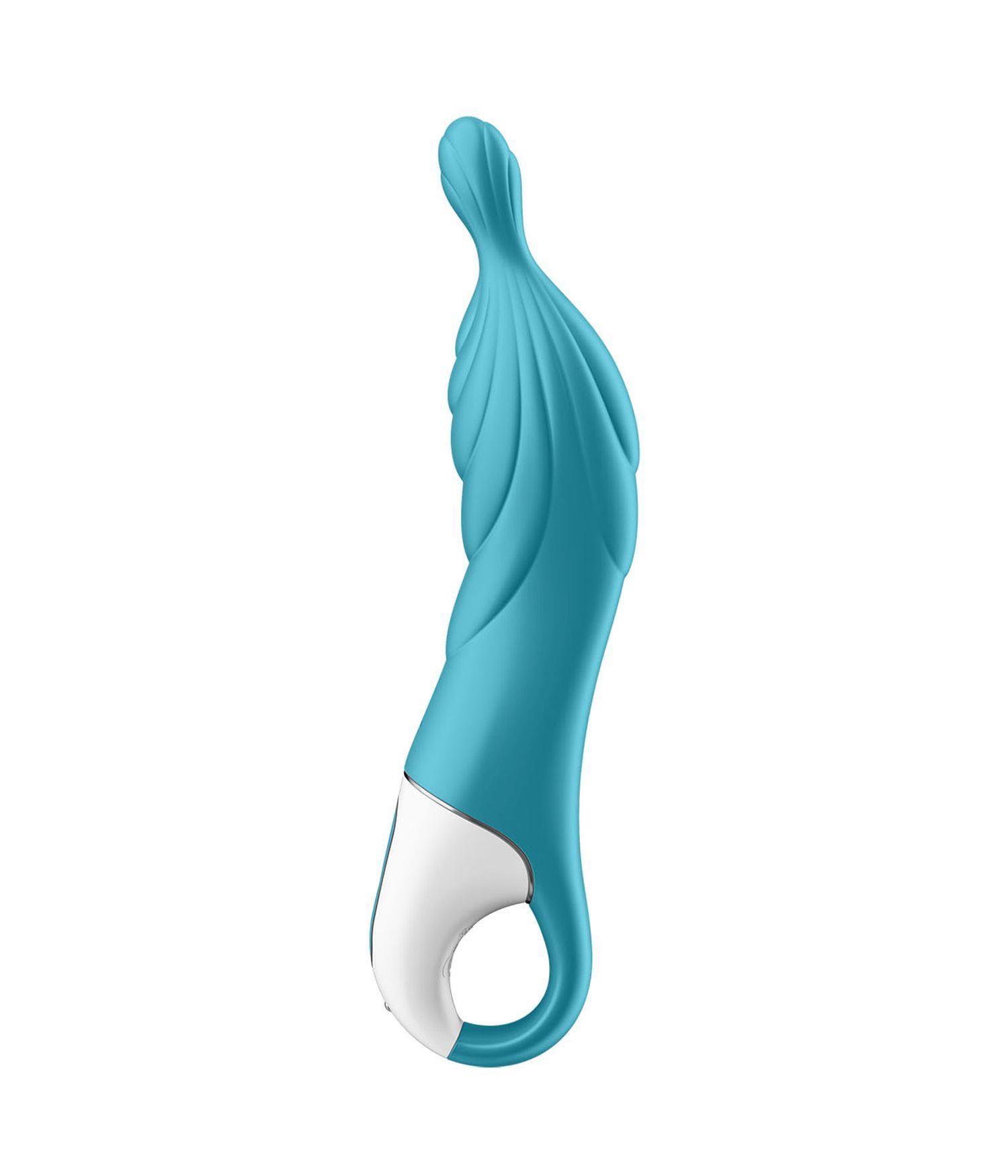 Вибратор Satisfyer A-Mazing 2, 21.7 см (бирюзовый)
