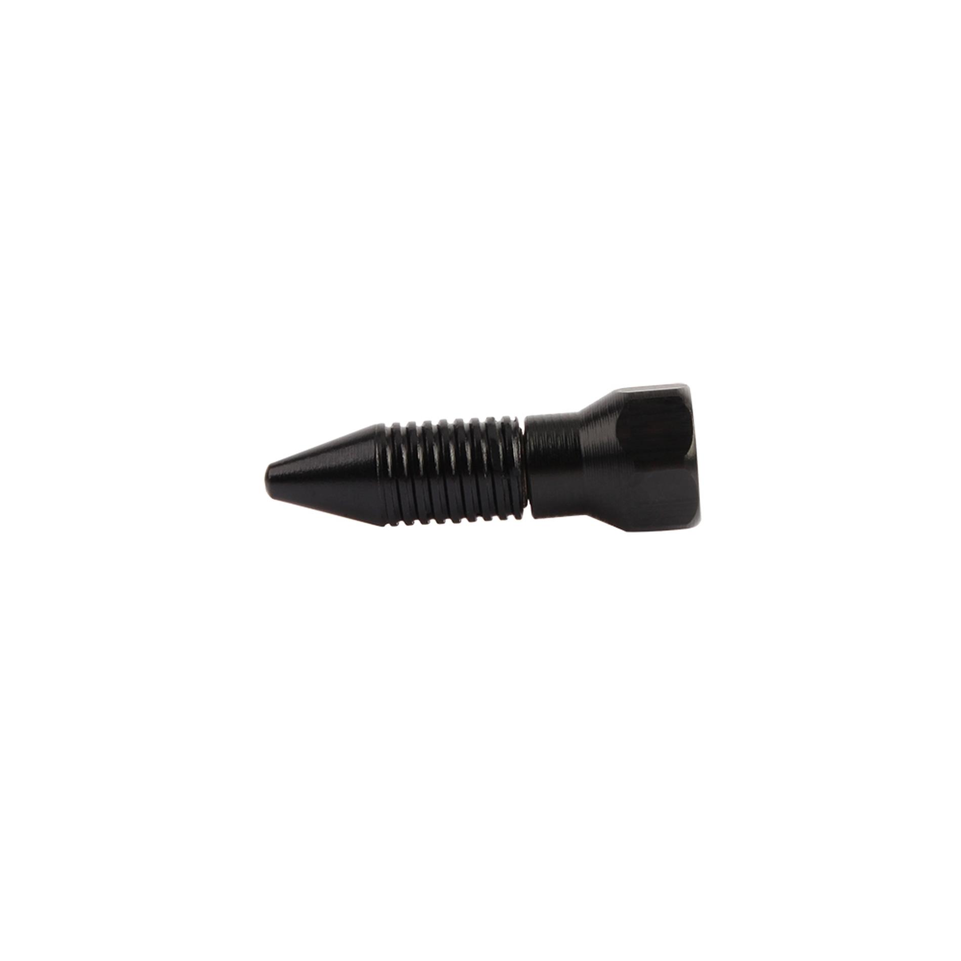 Sins Screw Shaped Magnetic Nipple Clamps - Zaciski na sutki, Czarny, 4.2 cm
