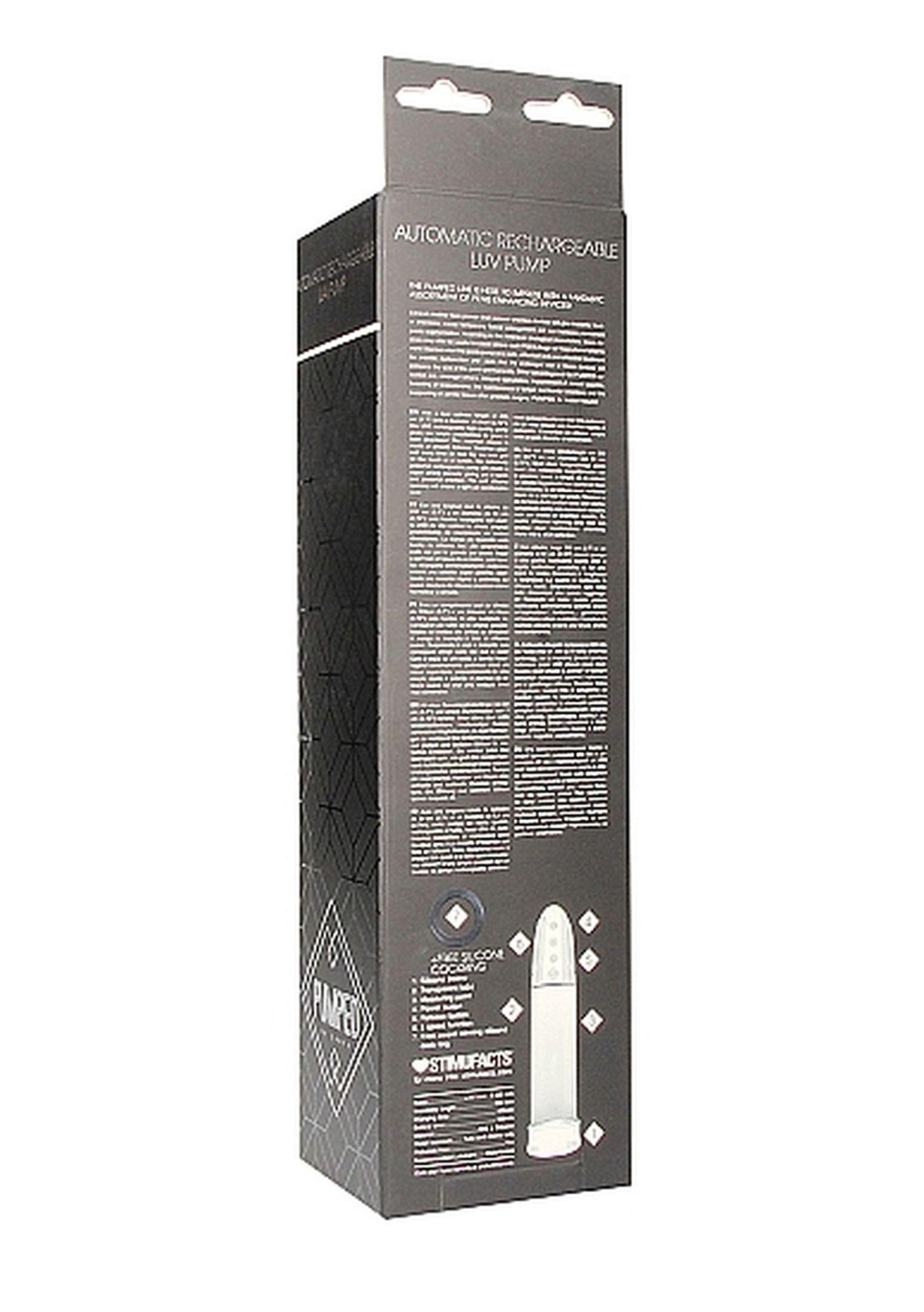 Вакуумная помпа Pumped Luv Pump, 30.5 см (прозрачный)