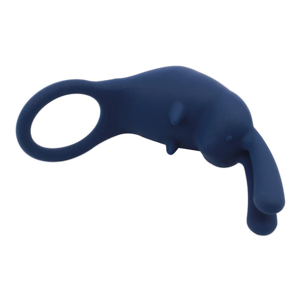 Эрекционное кольцо GK Power Bunny Ring, 11.8 см (синий)