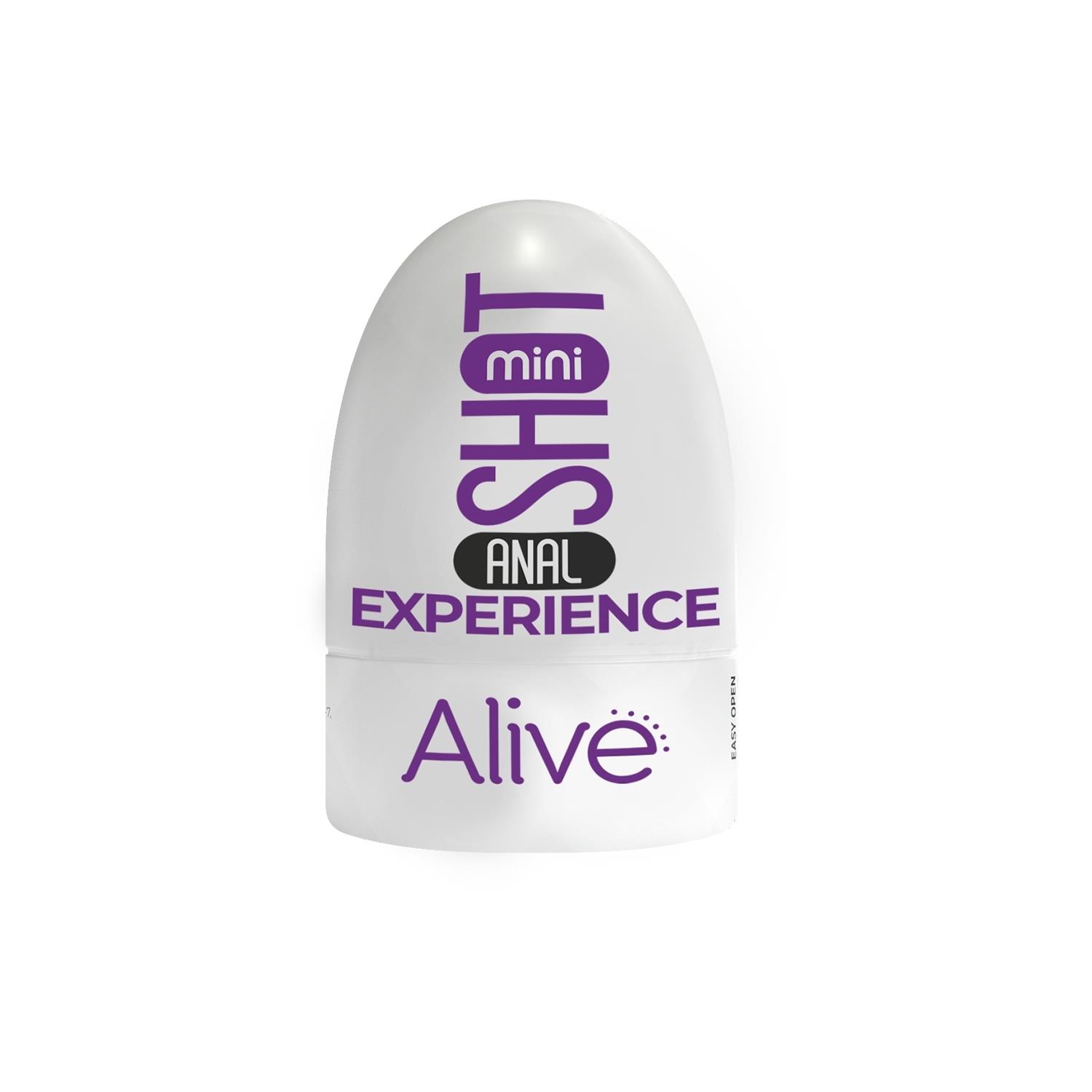 Мастурбатор Alive Mini Shot Anal Experience (телесный)