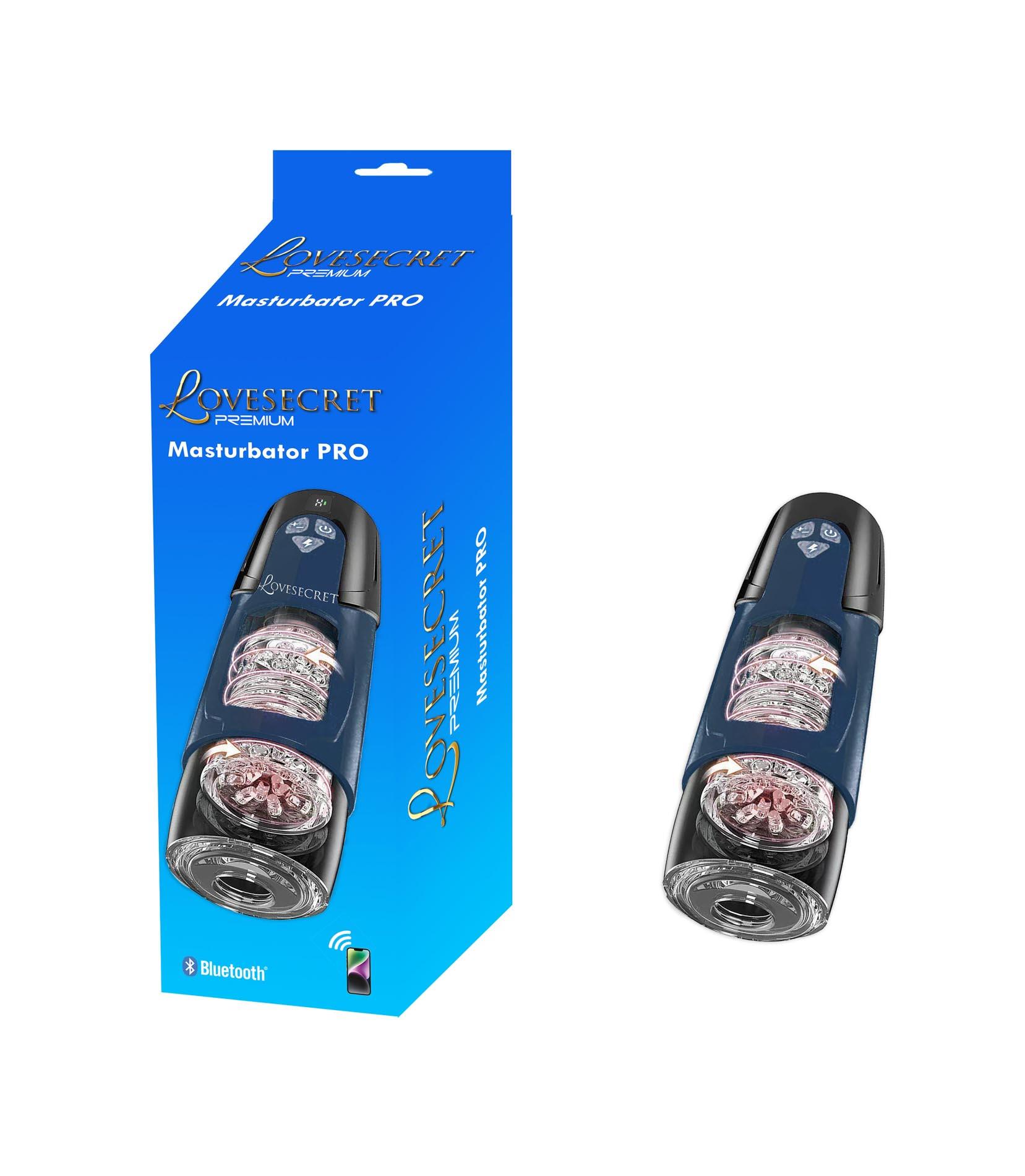 Автоматический мастурбатор Lovesecret Premium Masturbator Pro (синий)