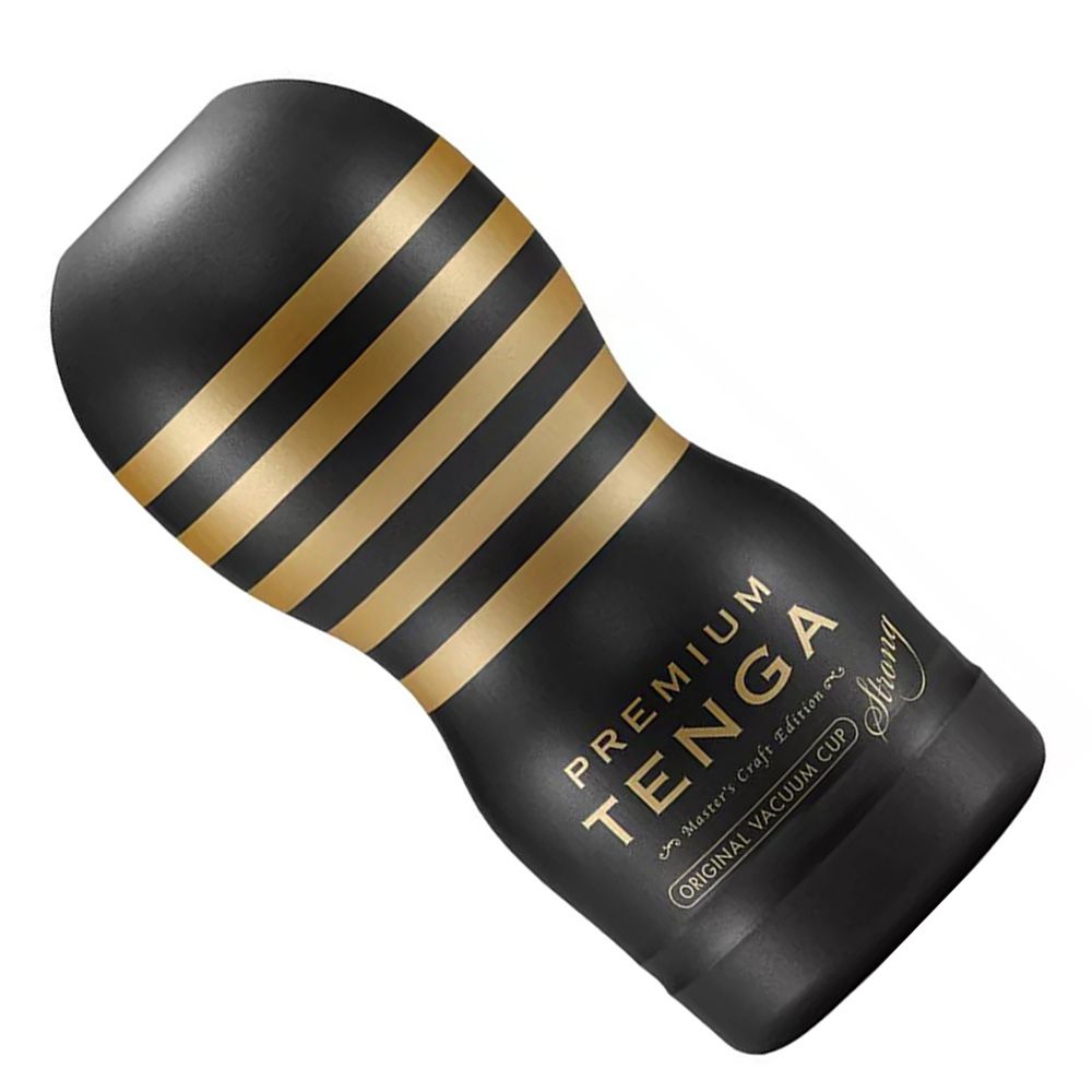 Мастурбатор Tenga Premium Original Vacuum Cup Strong (белый)