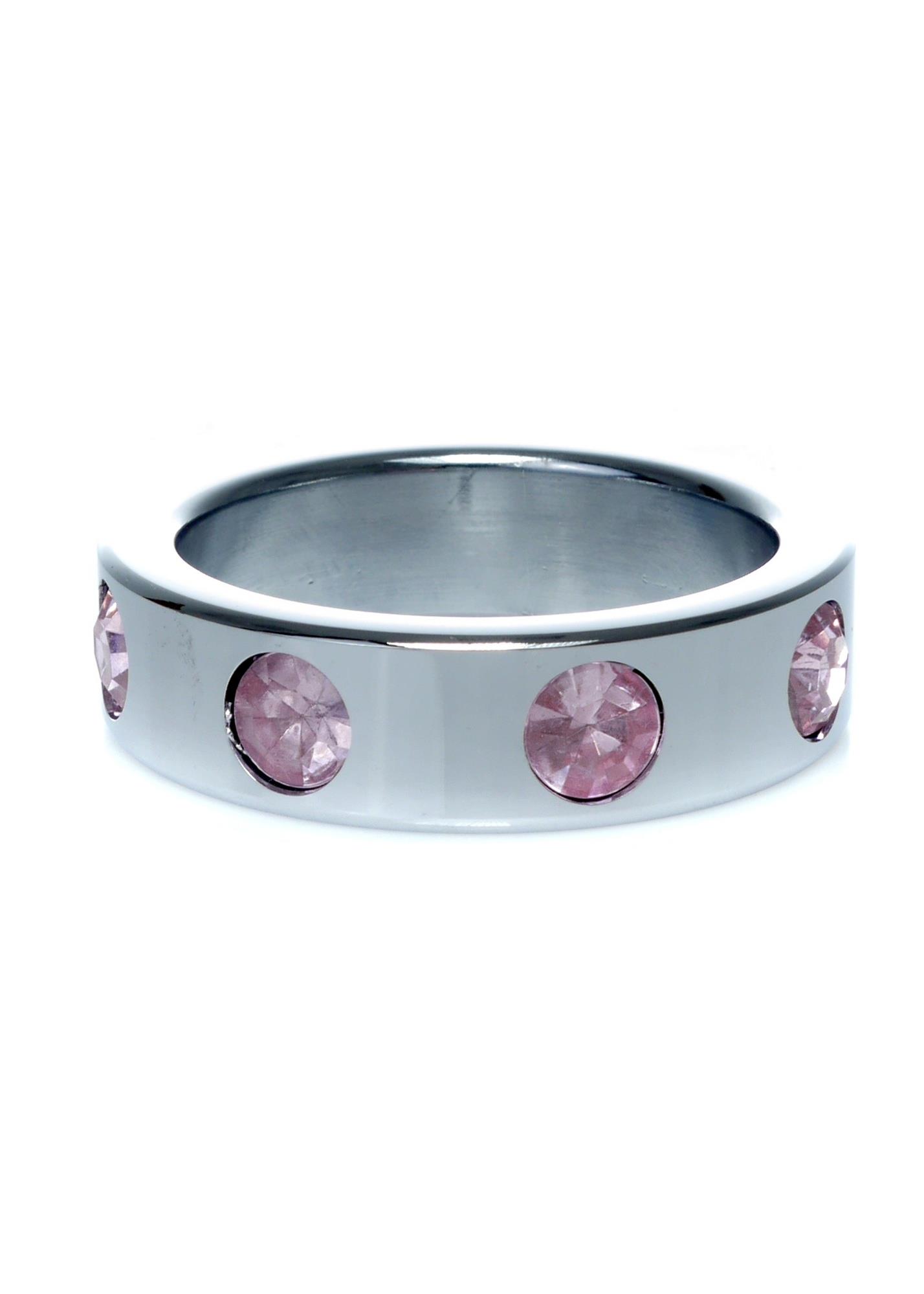 Эрекционное кольцо B - Series HeavyFun Metal Cock Ring, 5.5 см (серебристый)