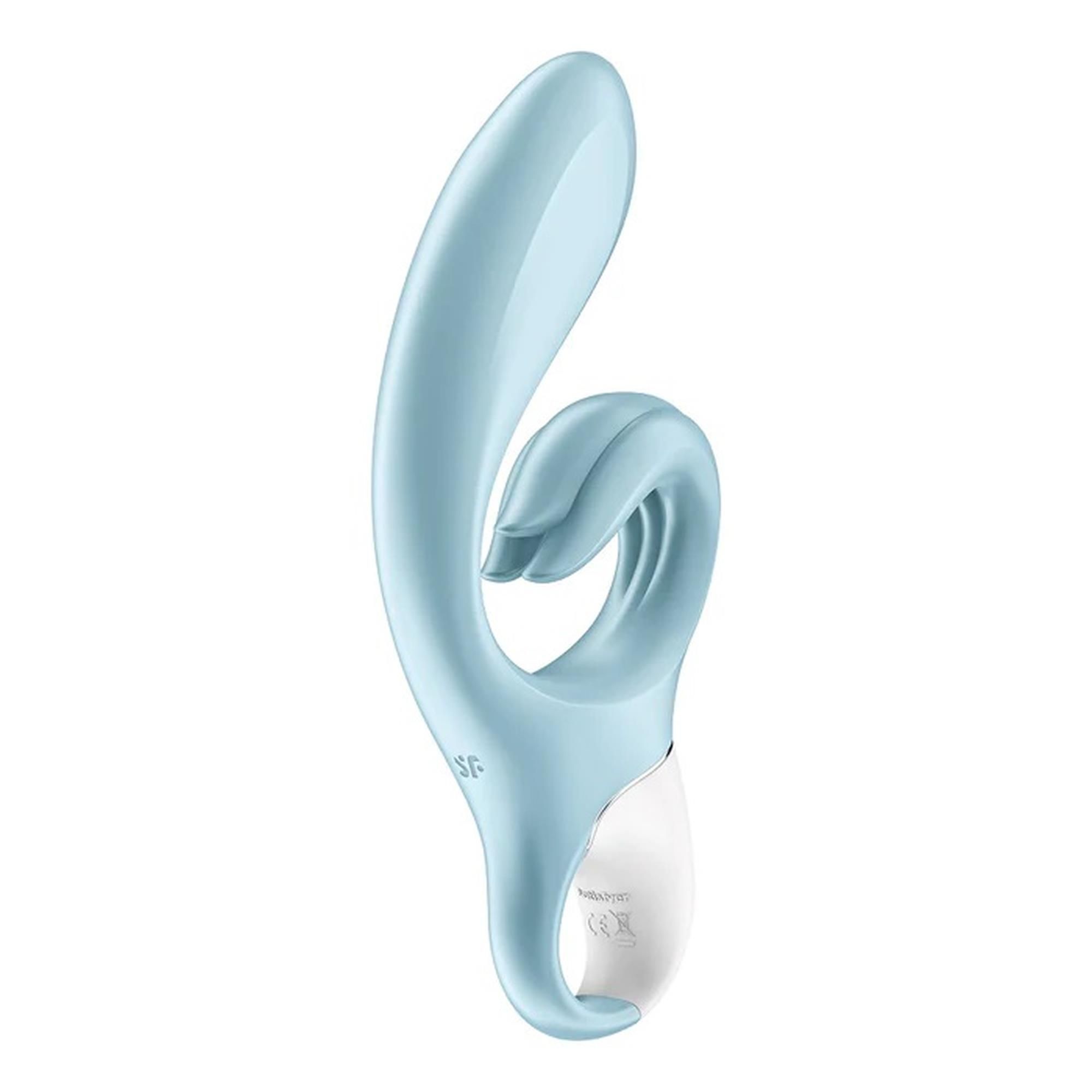 Вибратор-кролик Satisfyer Love Me, 22 см (голубой)