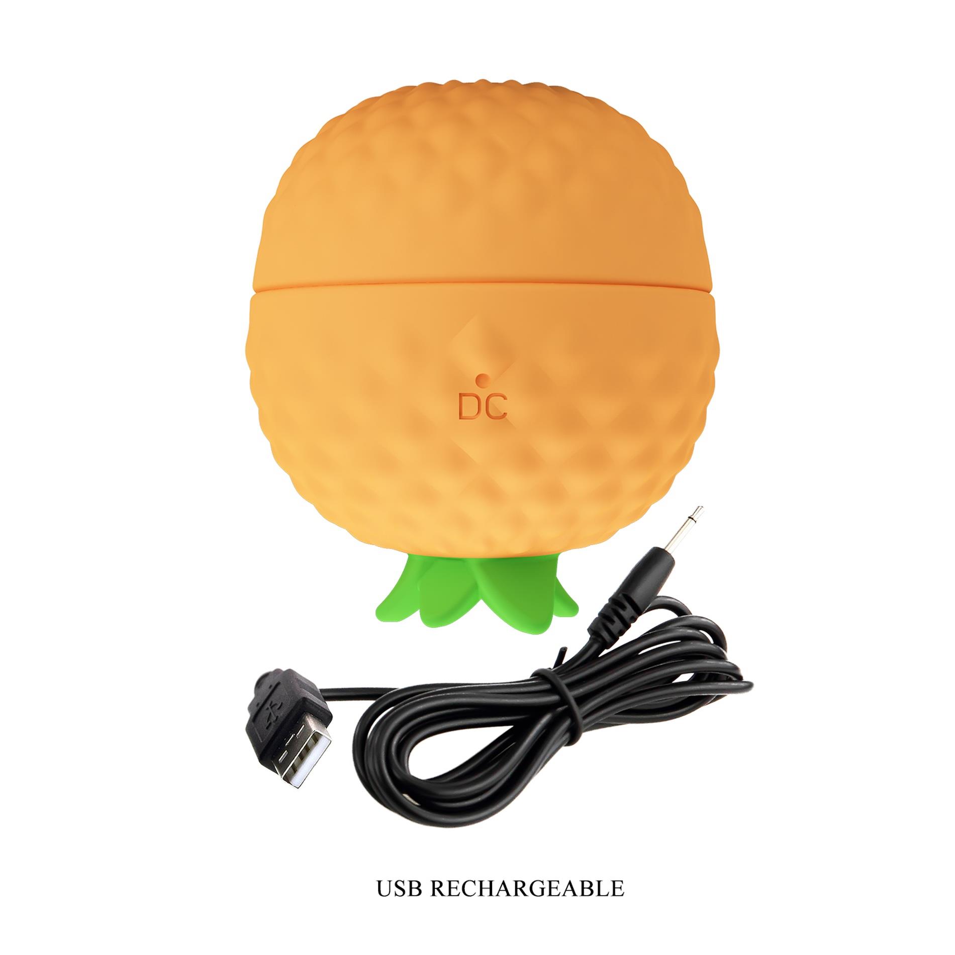 Stymulator łechtaczki Pretty Love Pineapple Secret (pomarańczowy)