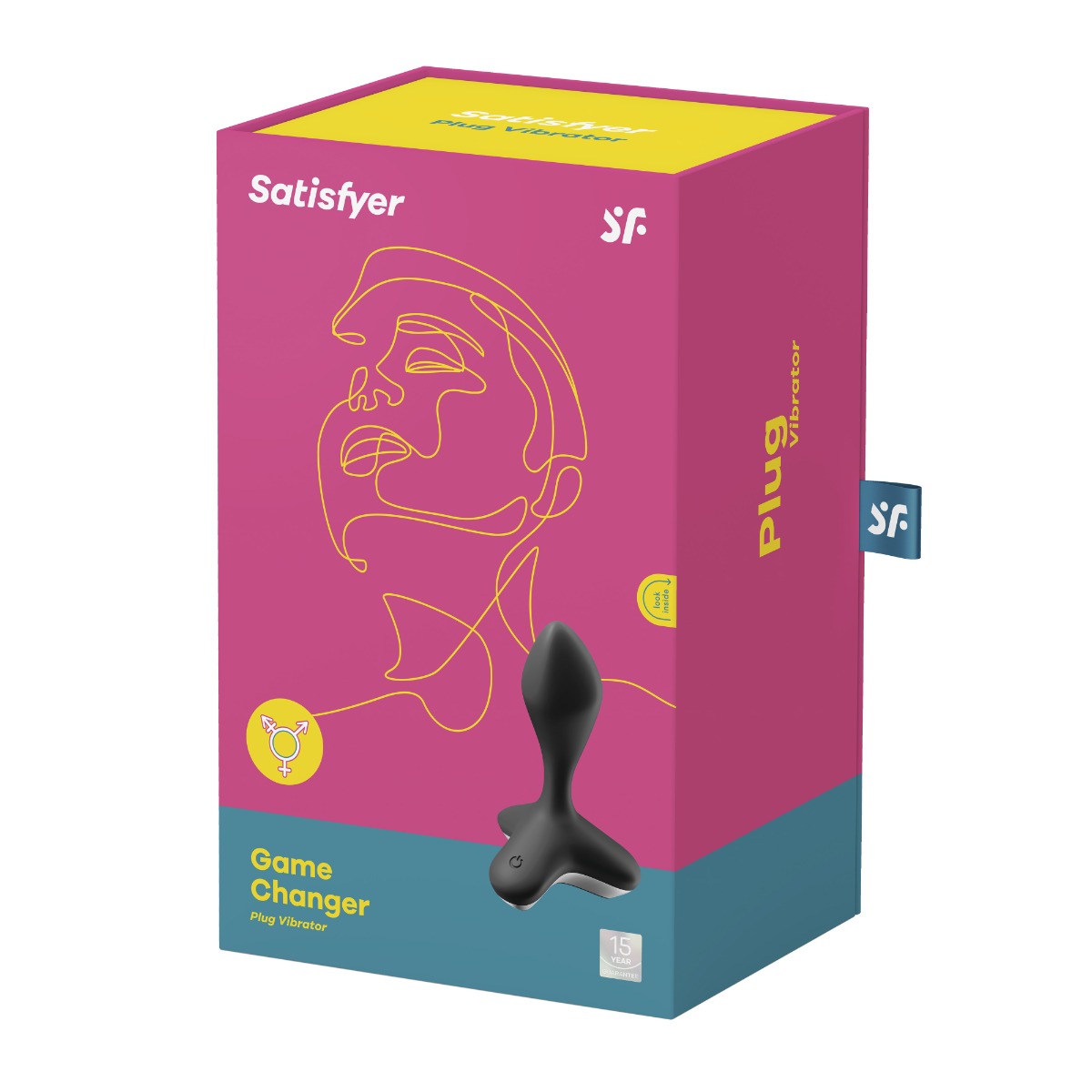 Korek analny Satisfyer Game Changer, 12,5 cm (czarny)
