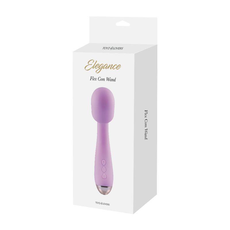 Вибромассажер Toyz4lovers Flex Com Wand, 17 см (фиолетовый)