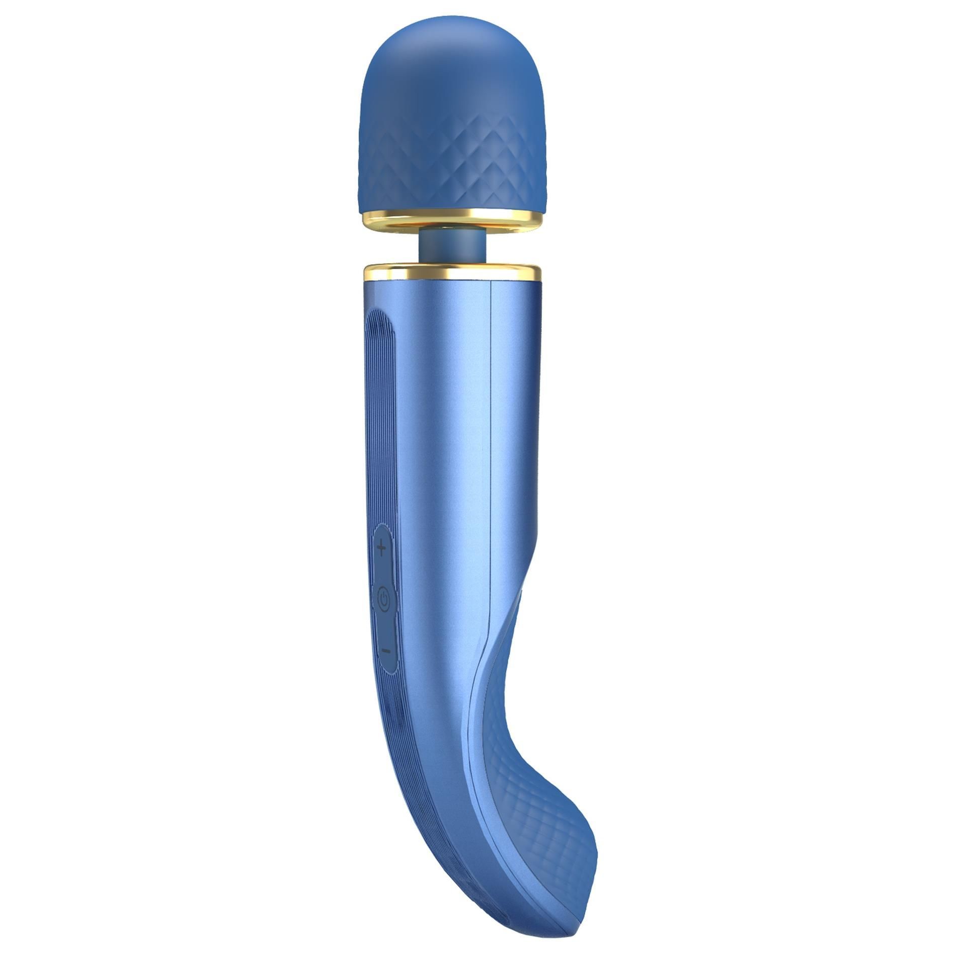 Вибромассажер Pretty Love Colorful Massager, 24 см (синий)