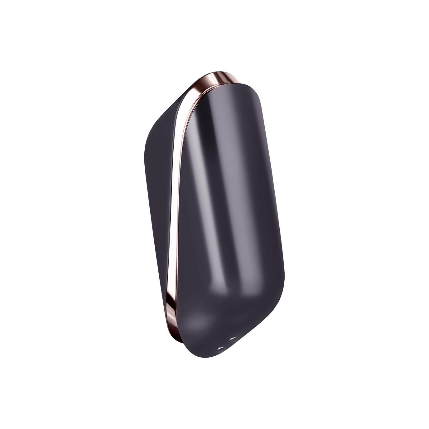 Вакуумный стимулятор клитора с вибрацией Satisfyer Pro Traveler (серый)
