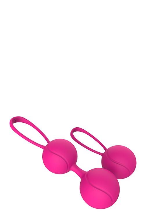 Набор вагинальных шариков Love Balls Duo Ball Set, 2 шт (розовый)