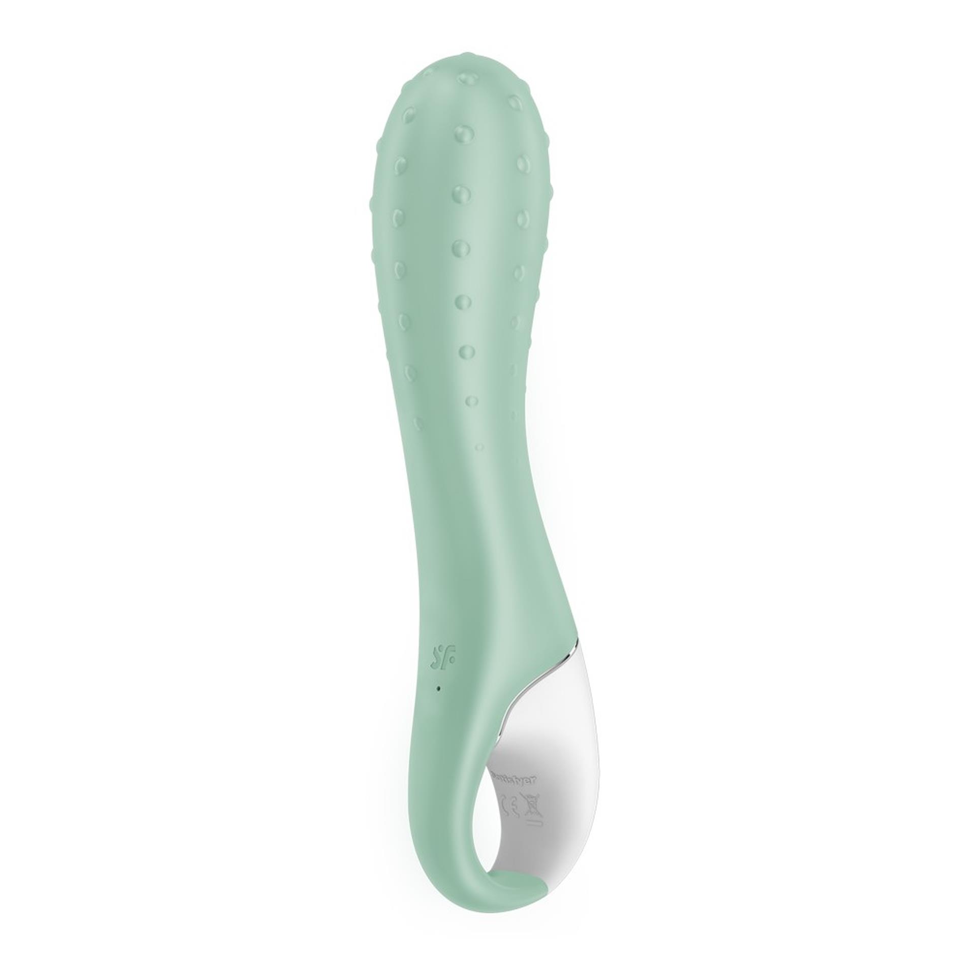 Вибратор Satisfyer Air Pump Vibrator 3, 20.8 см (мятный)