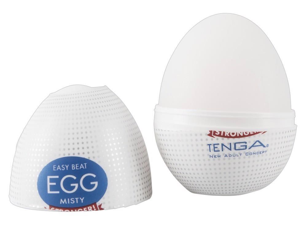 Мастурбатор яйцо Tenga Egg Hard Boiled Misty (белый)