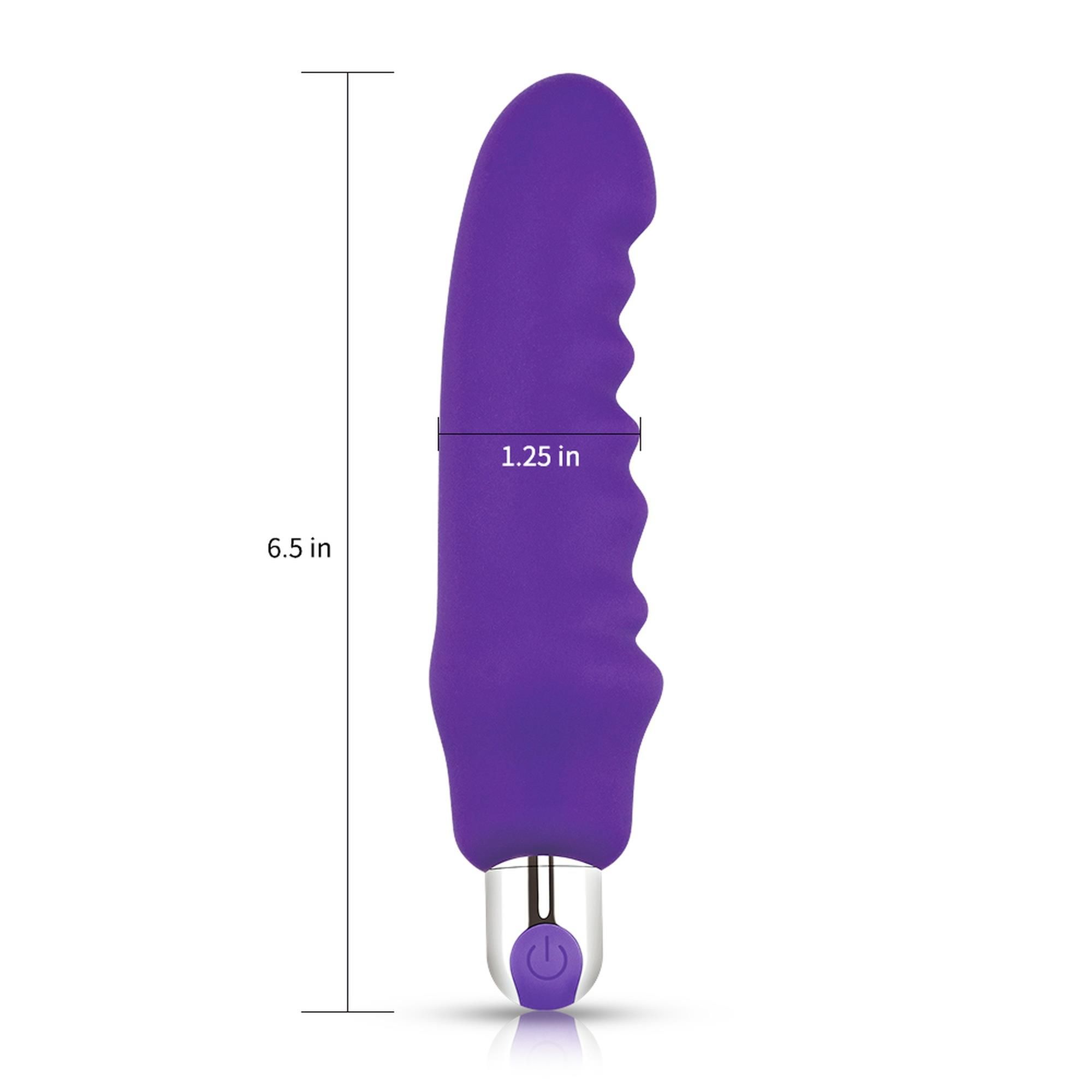Вибратор LoveToy Rechargeable IJOY Silicone Waver, 16.5 см (фиолетовый)