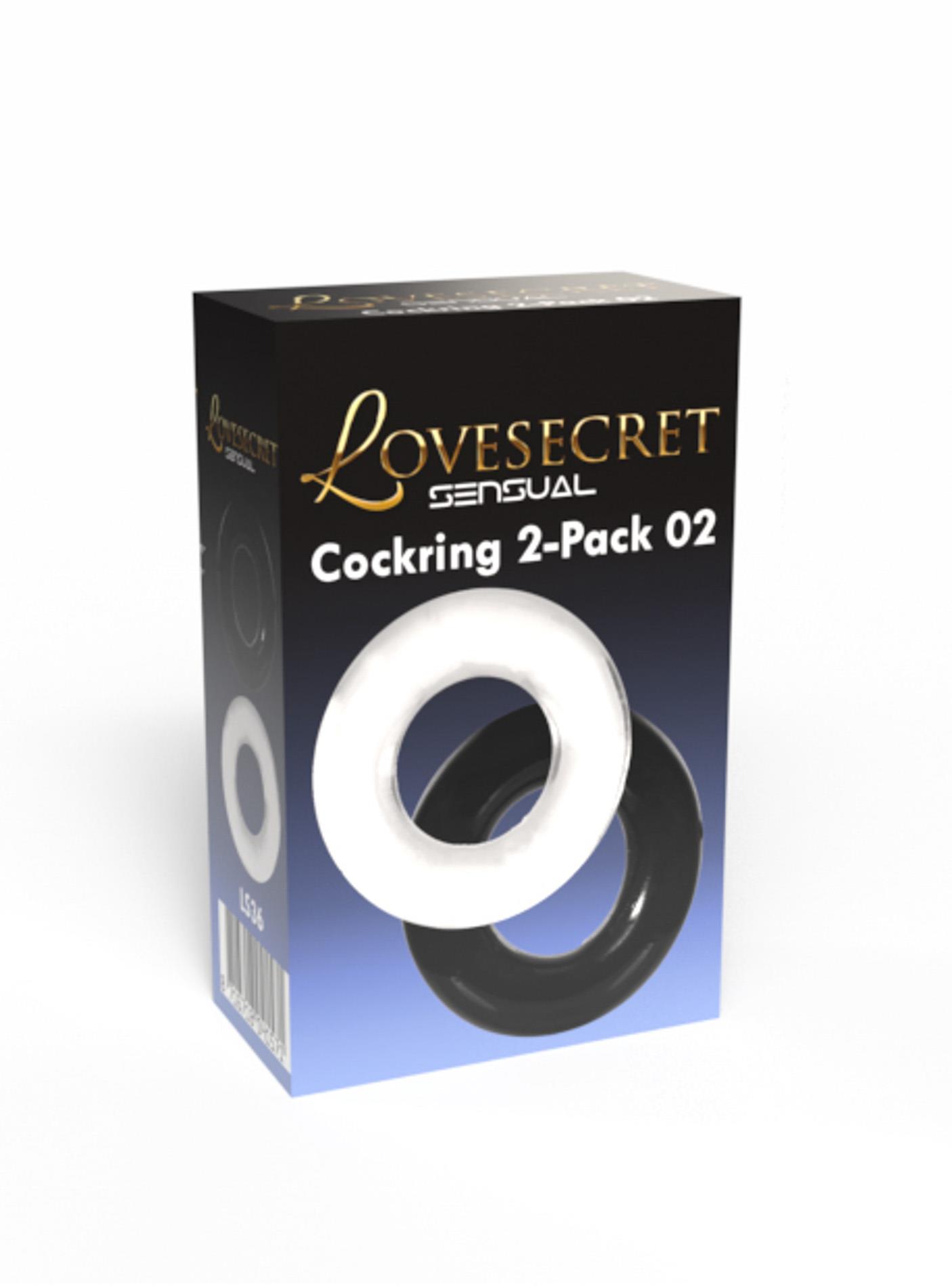 Набор эрекционных колец Lovesecret Pack 02, 2 шт (мульти)