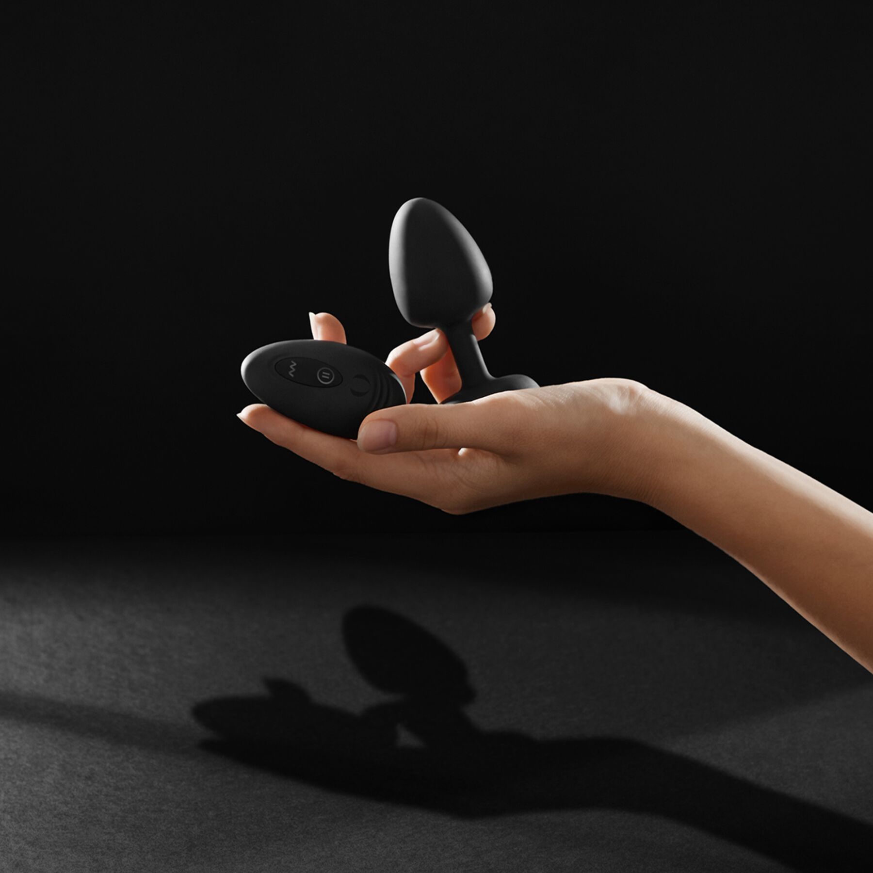 Korek analny Dorcel Geisha Plug Infinite L, 9.3 cm (czarny)