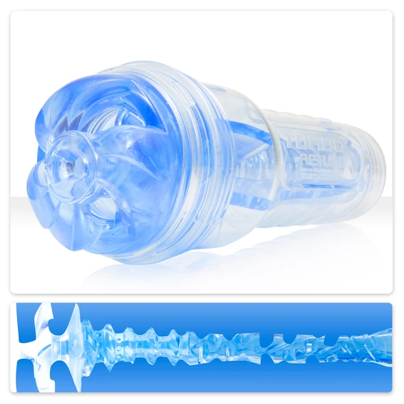 Мастурбатор Fleshlight Turbo Thrust (блакитний)