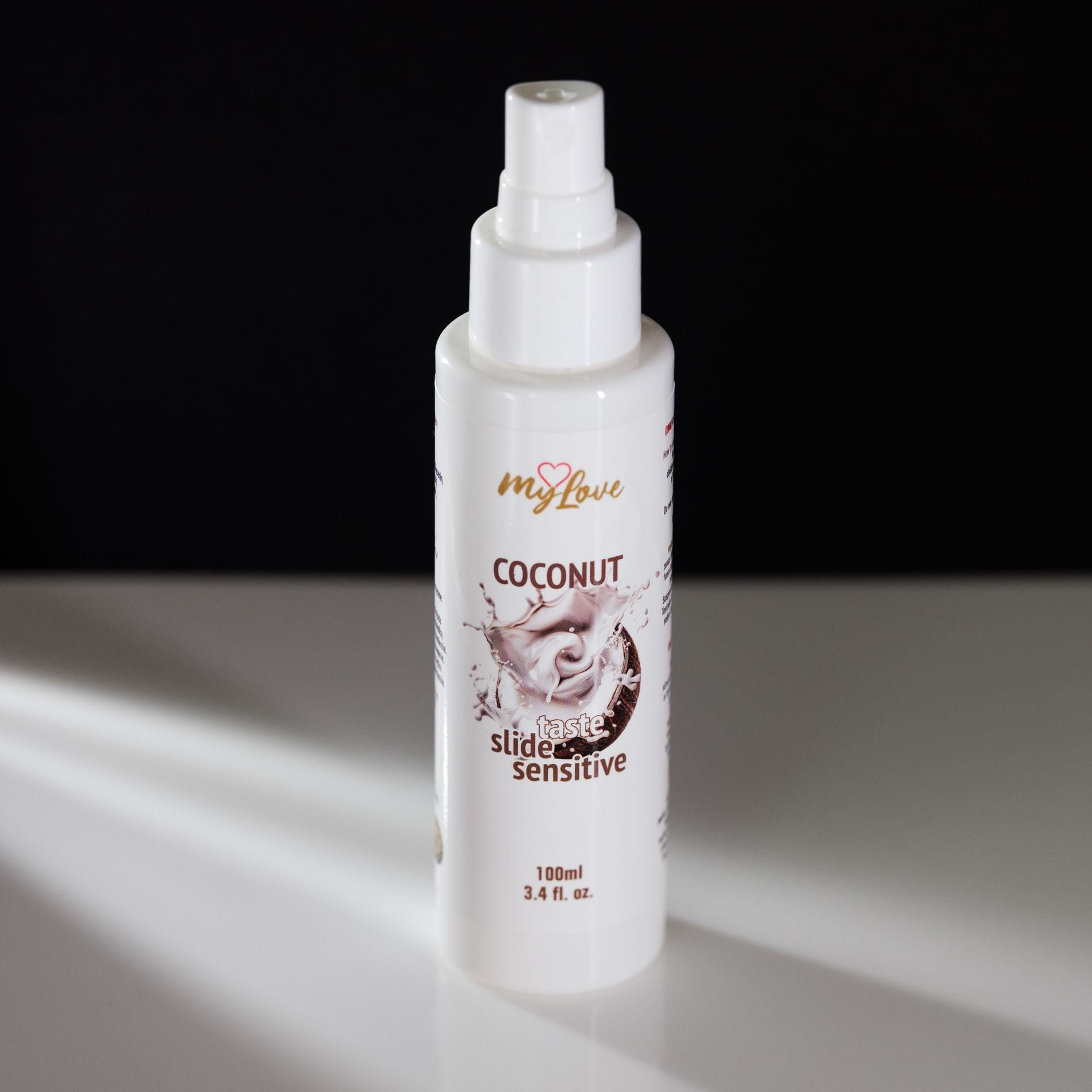 Лубрикант на водной основе MyLove Taste Slide Sensitive Coconut, 100 мл