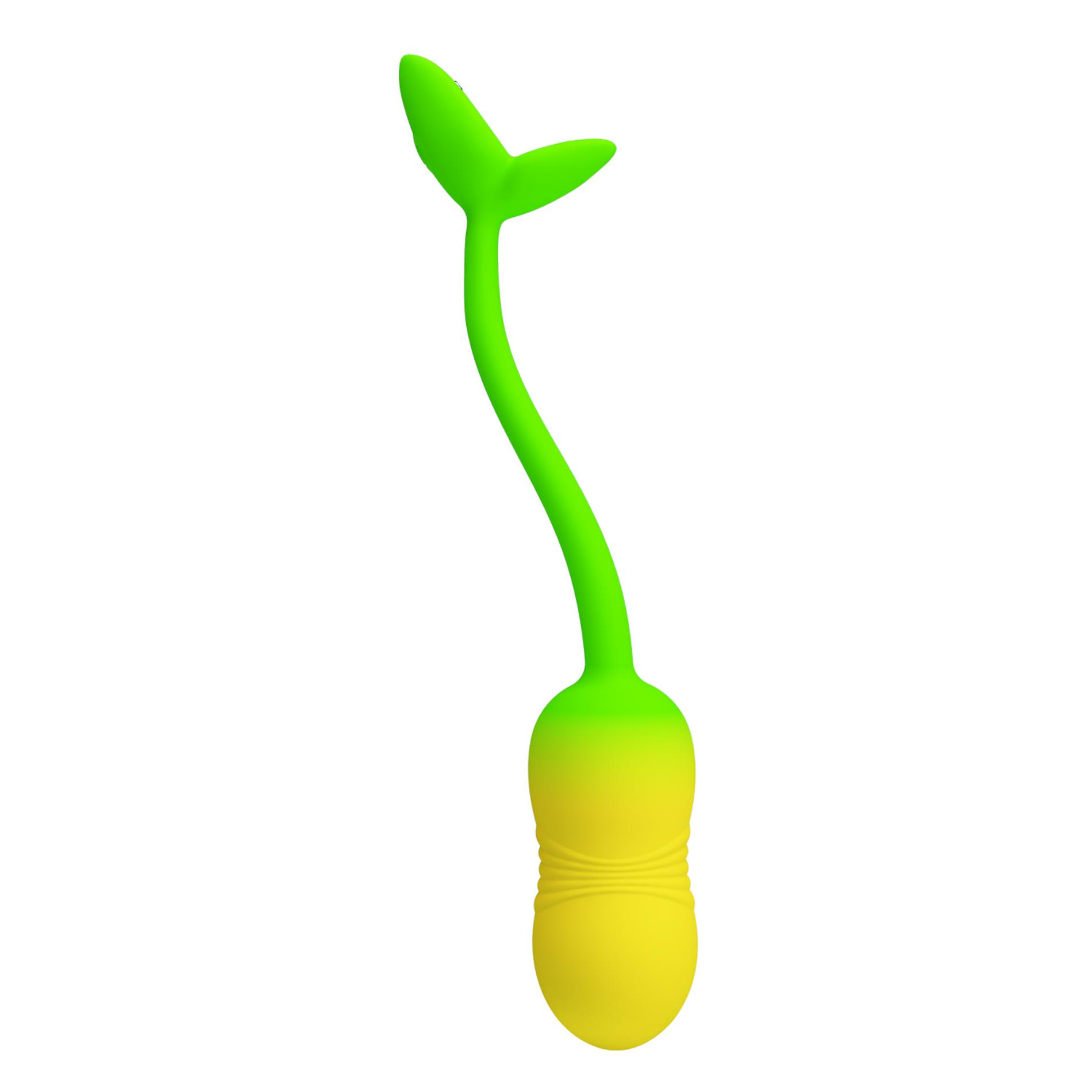 Wibrujące Jajko Pretty Love Poulsen App Egg 02, 20.2 cm (żółty)