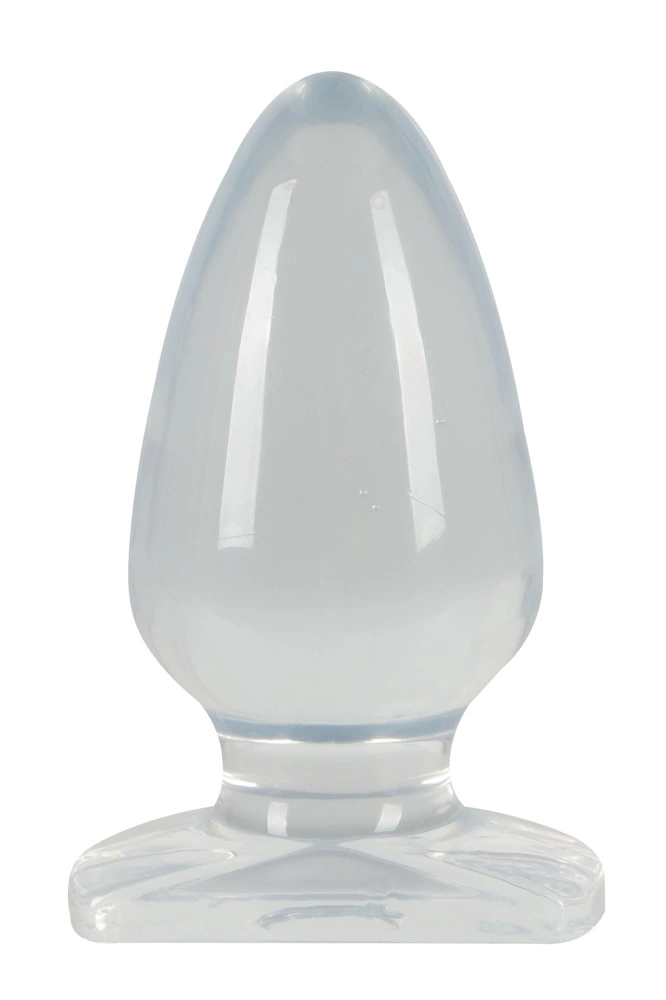 Korek analny Crystal Clear Big Plug, 13 cm (przezroczysty)