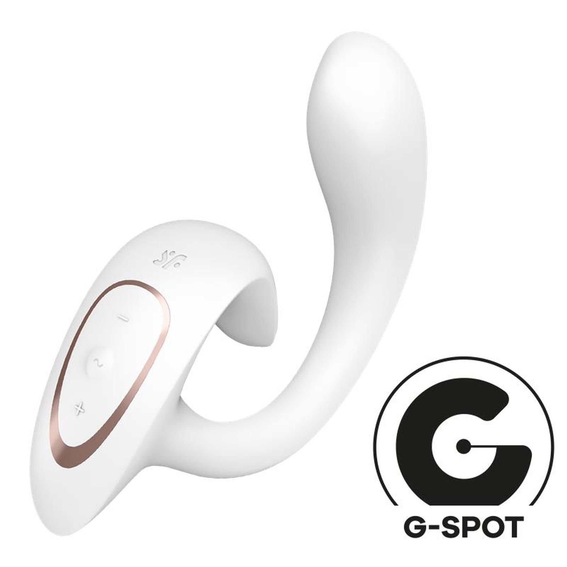 Вибратор Satisfyer G for Goddess 1, 18.5 см (белый)