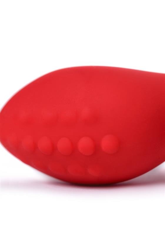 Стимулятор простаты ToDo Vibrating Prostate Massager Proman, 12.5 см (красный)