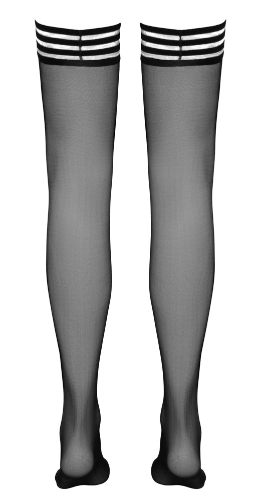 Чулки Cottelli Legwear Hold-Up, 2 (черный)