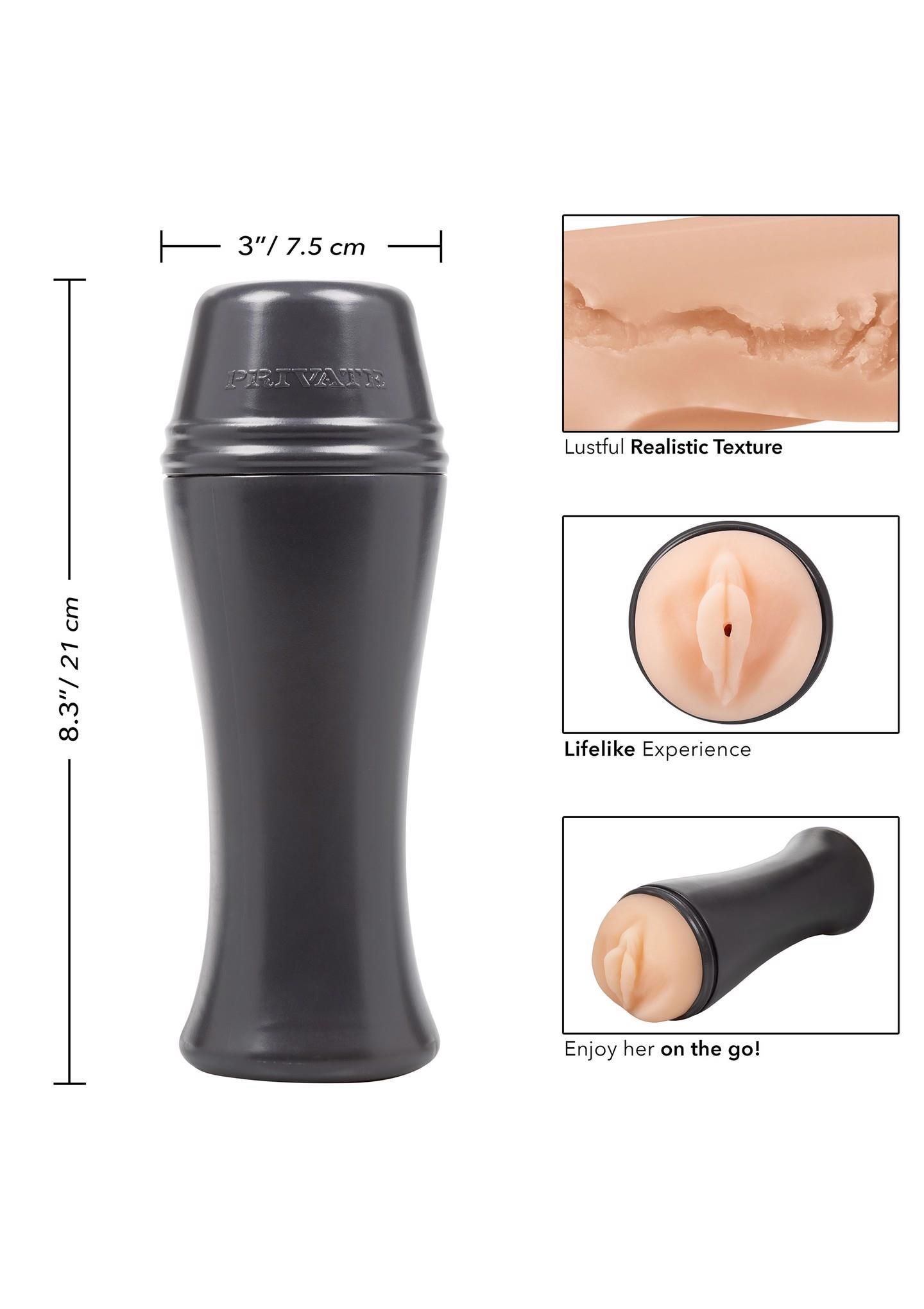 Мастурбатор Private To Go Femme Fatale Pussy (телесный)