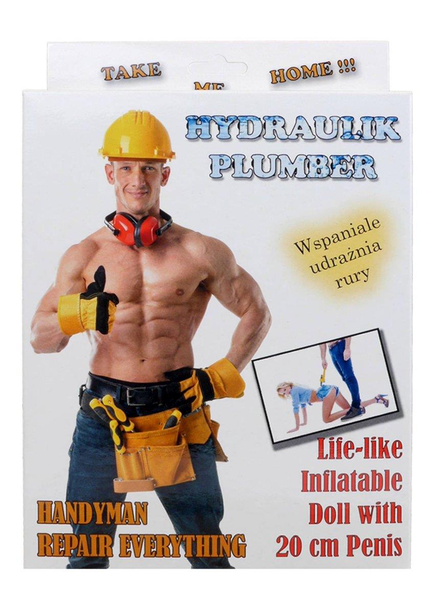 Lalka erotyczna Boss Series Hydraulik Plumber, 160 cm (w kolorze cielistym)