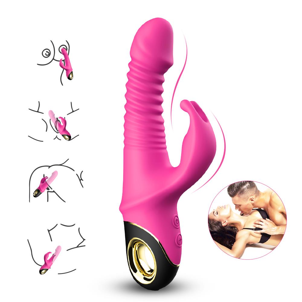 Вибратор-кролик B - Series Joy Zing, 22.7 см (розовый)