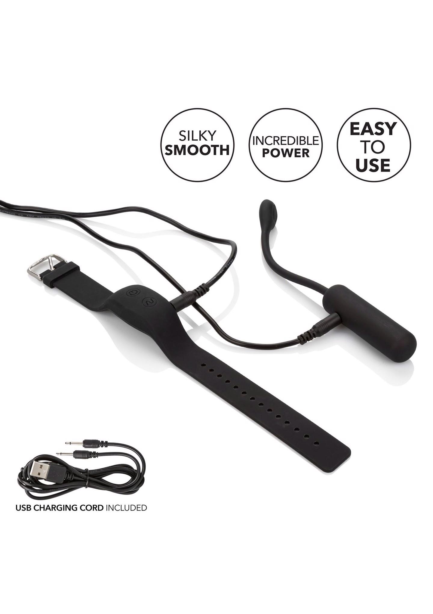 Wibrujące jajeczko Calexotics Remote Petite Bullet, 7 cm (czarny)