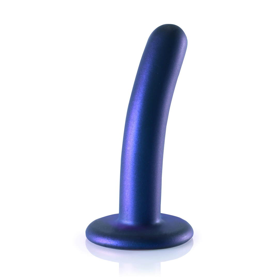 Фаллоимитатор Ouch! Smooth G-Spot Dildo 5'', 12.4 см (синий)