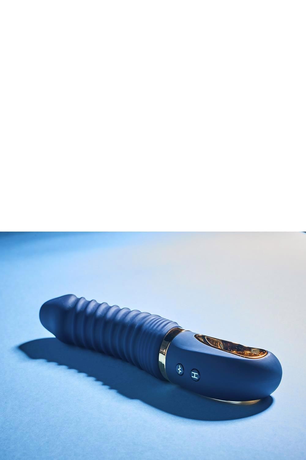 Wibrator Dream Toys Goddess Collection Nereos, 23 cm (niebieski)